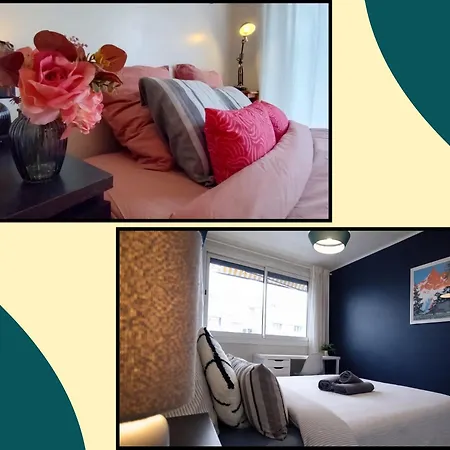 Apartment S&s Haven - T4 - 3 Lits Queen Size - Place Privative Dans Parking Securise